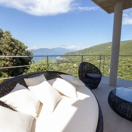 Villa Luxe Vue Mer Panoramique 3 Suites 6 Personnes Campomoro Plage