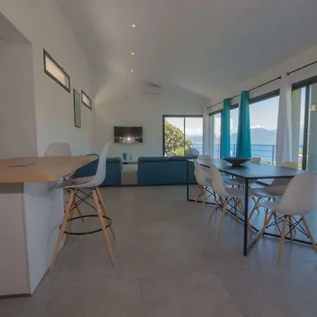 Villa Luxe Vue Mer Panoramique 3 Suites 6 Personnes Campomoro Plage Villa *